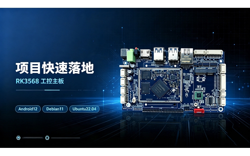 项目快速落地｜RK3568 工控主板，兼容 Android12/Debian11/Ubuntu22.04